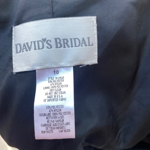 Strapless Black Cocktail Dress - Picture 6 of 6